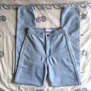 American Apparel Easy Jean in Light Wash.